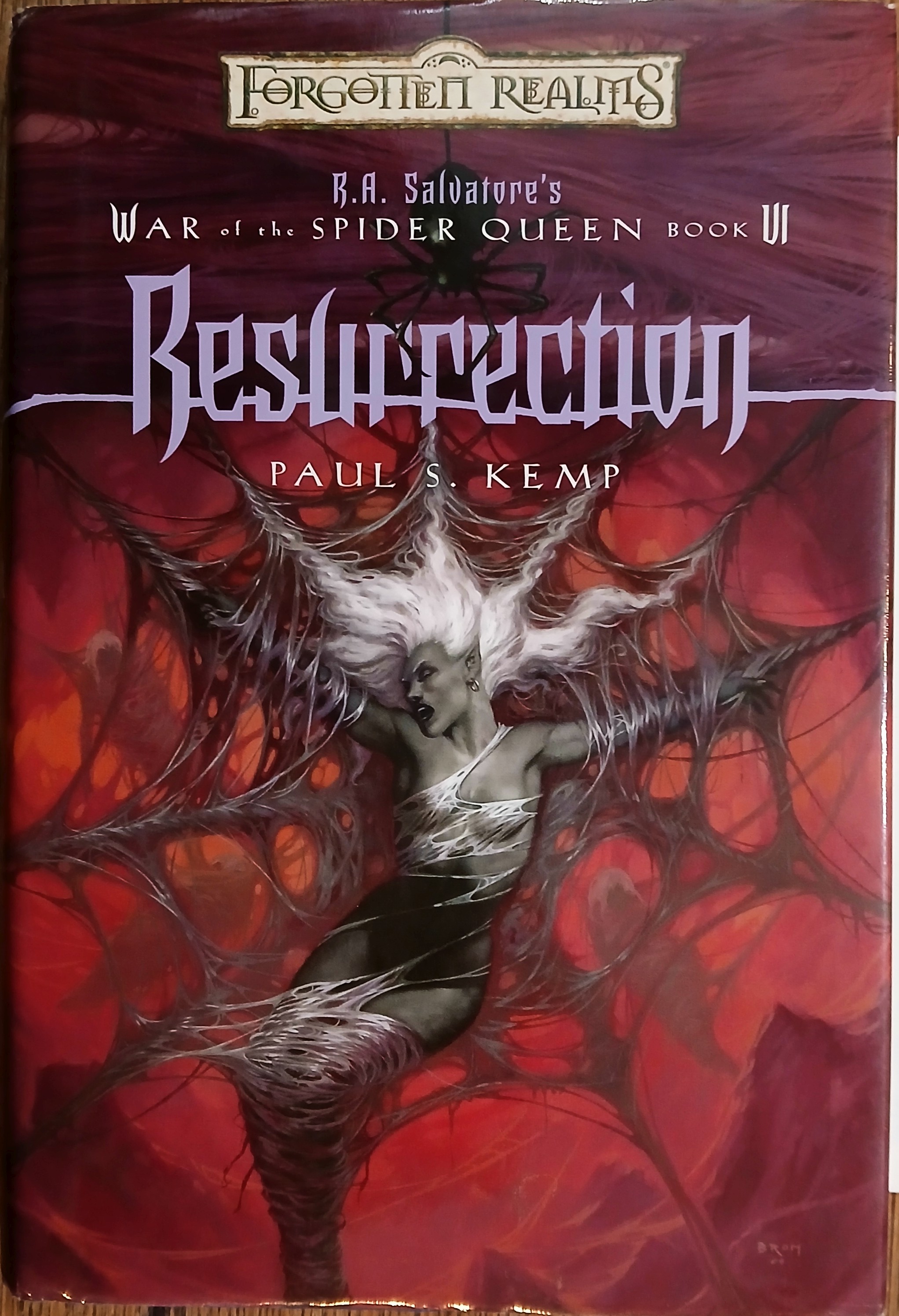 Resurrection (War of the Spider Queen Book III, Forgotten Realms)