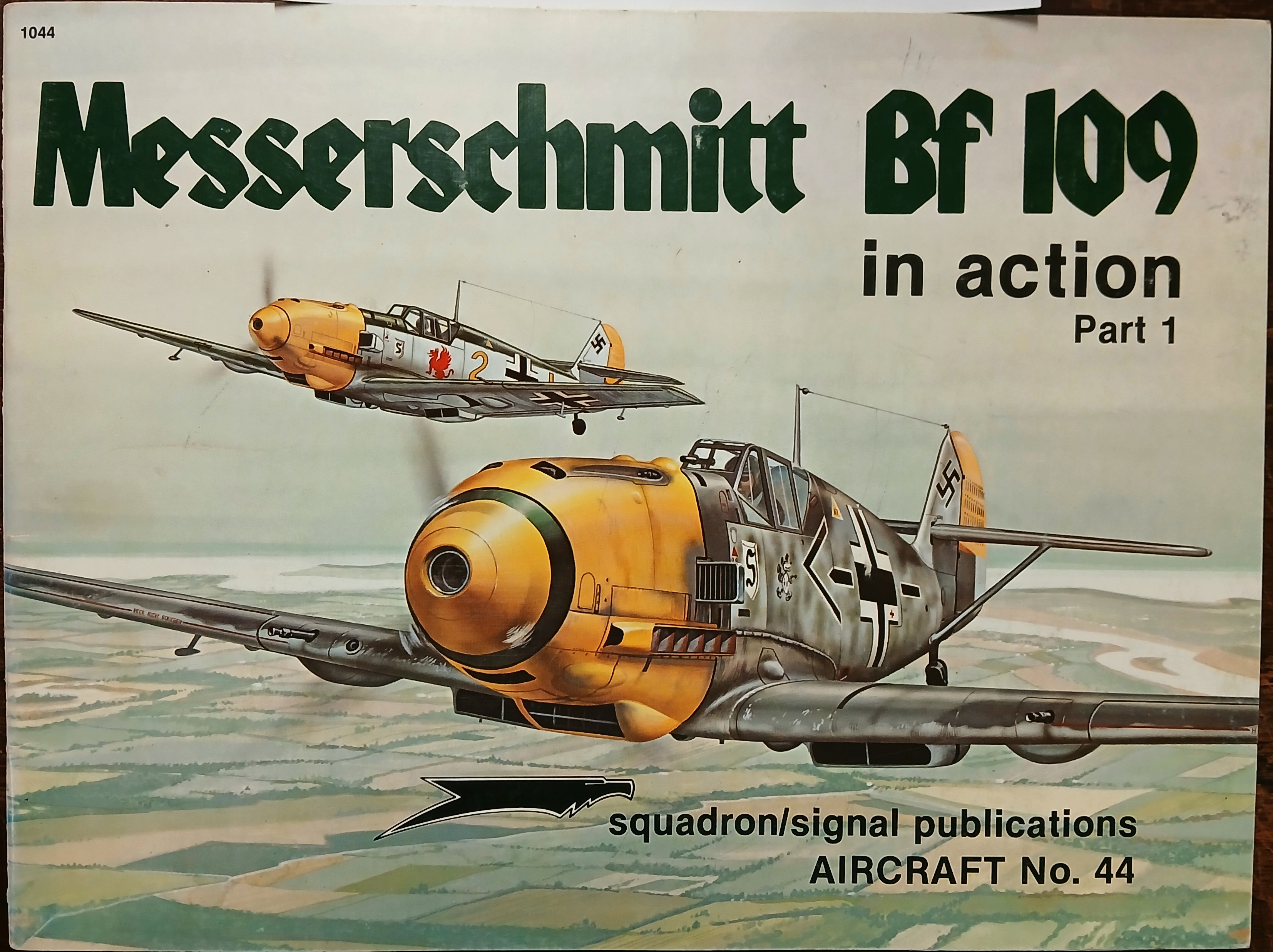 Messerschmitt BF 109 in Action (Aircraft Number 44)