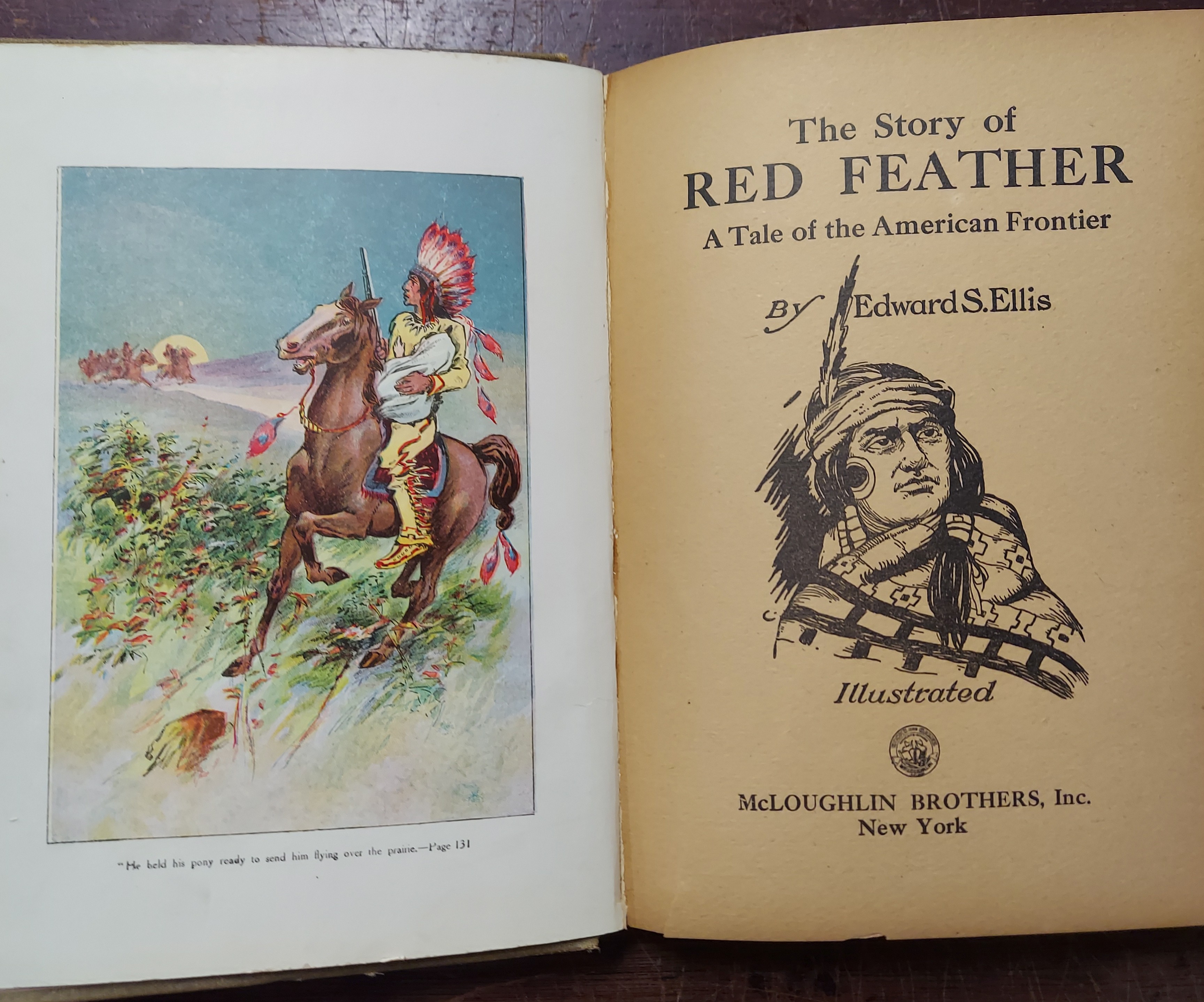 The Story of Red Feather :A Tale of the American Frontier