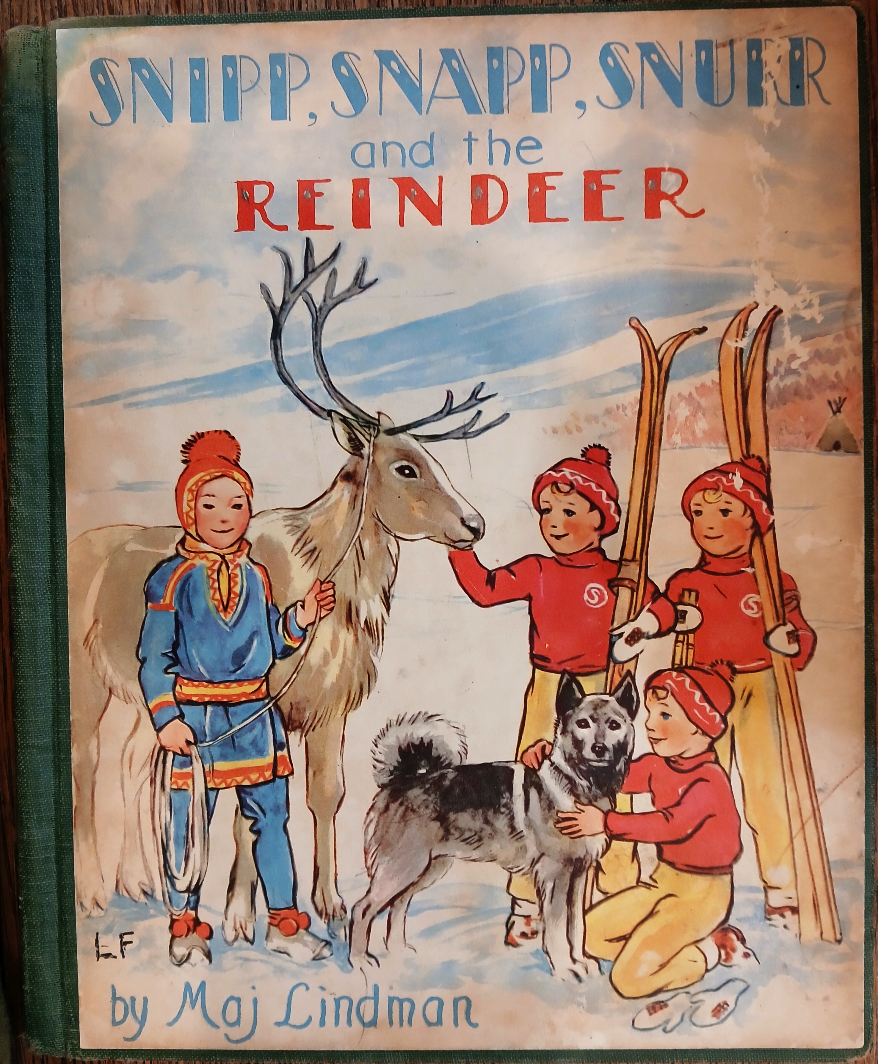 Snipp, Snapp, Snurr and the Reindeer