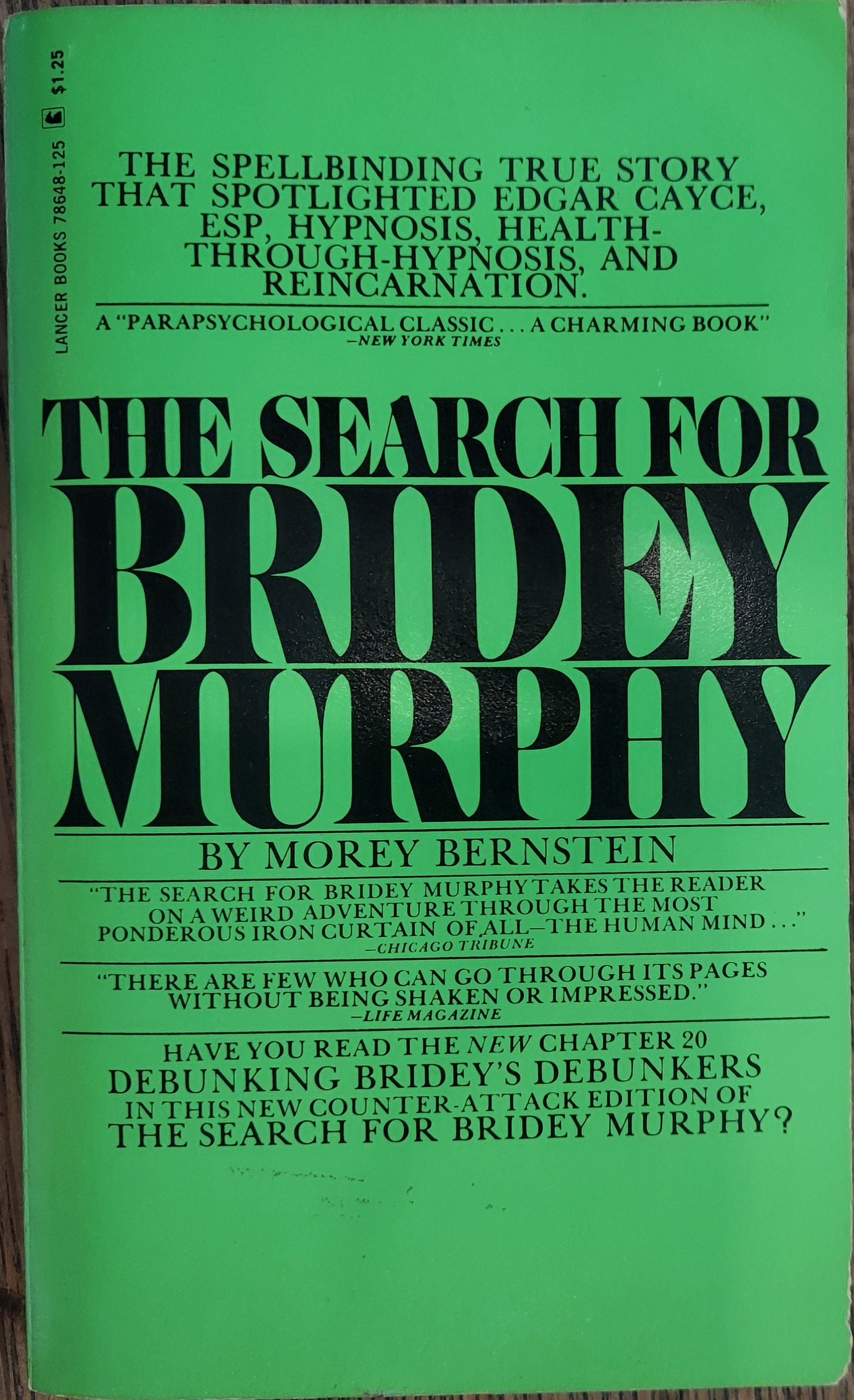 The Search for Bridey Murphy
