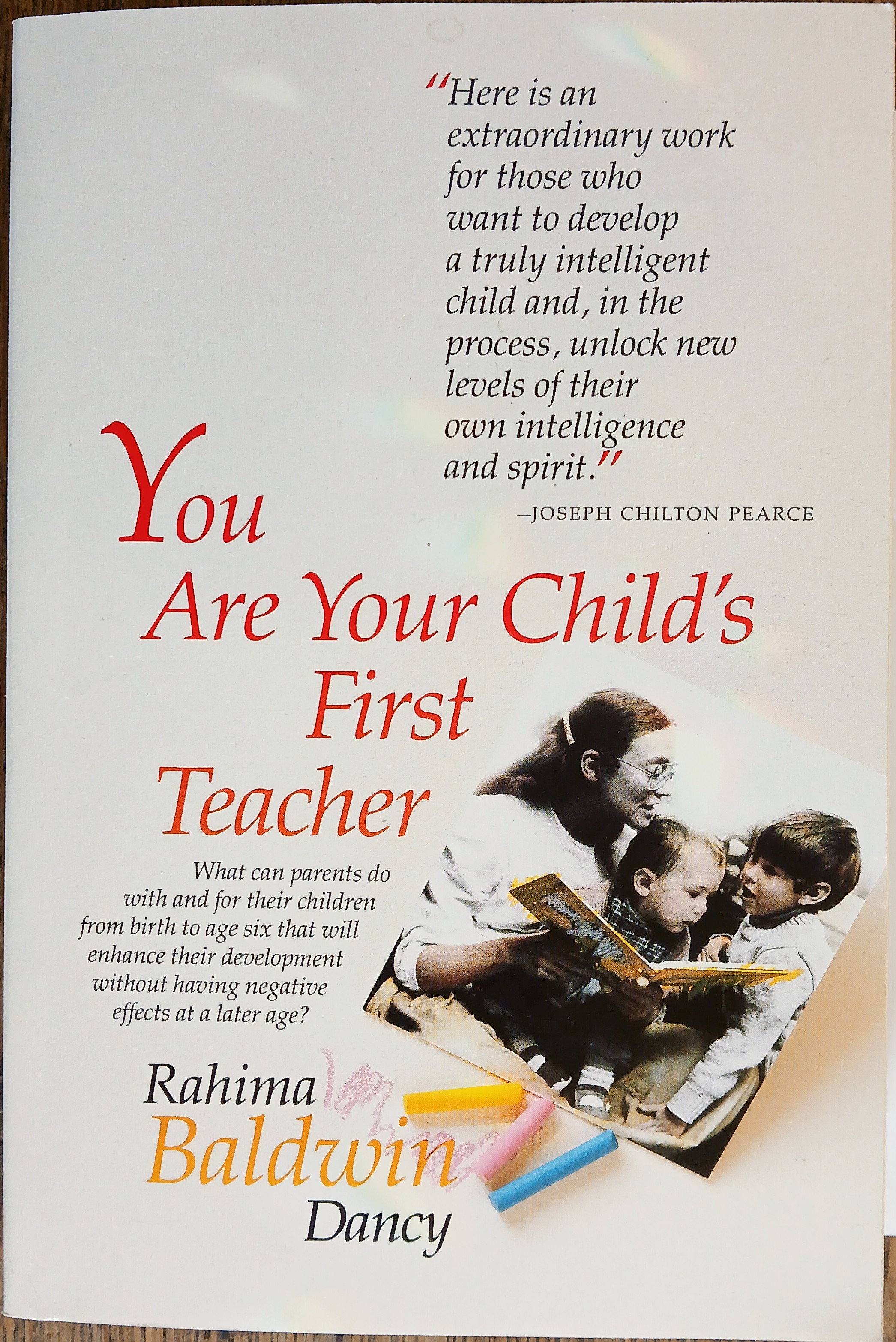 You Are Your Child's First Teacher