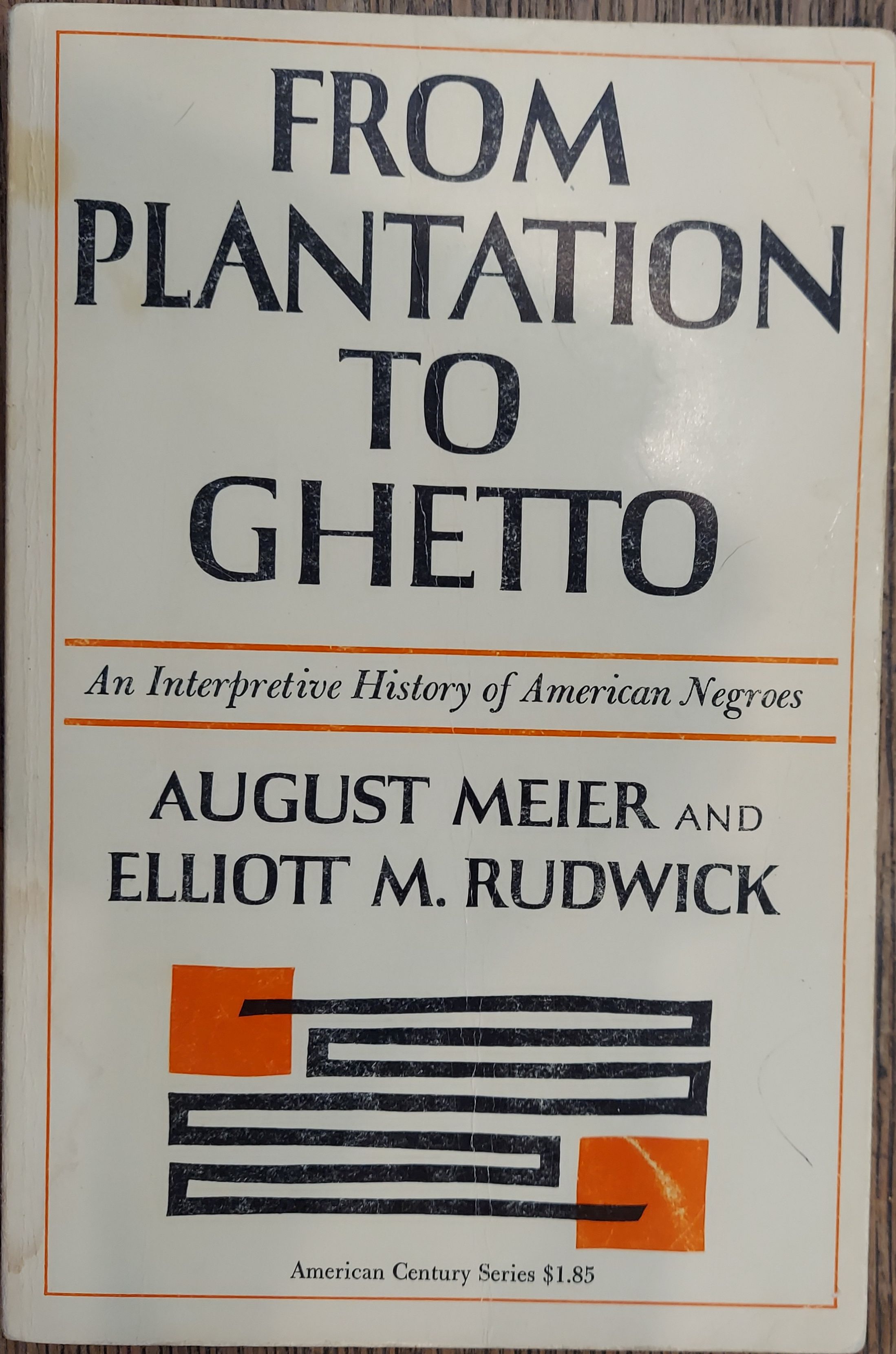 From Plantation to Ghetto : An Interpretive History of American Negroes