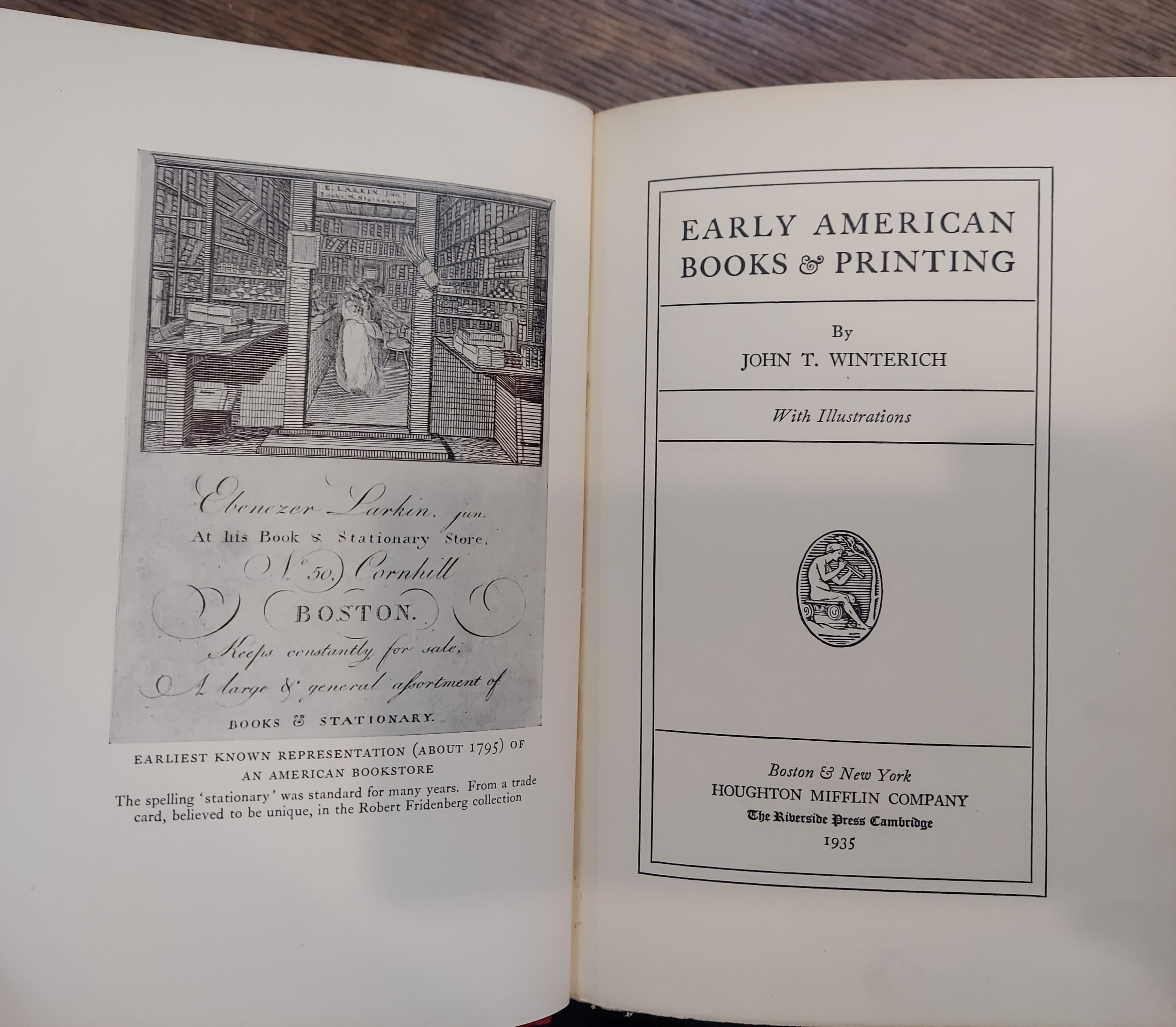 Early American Books & Printing