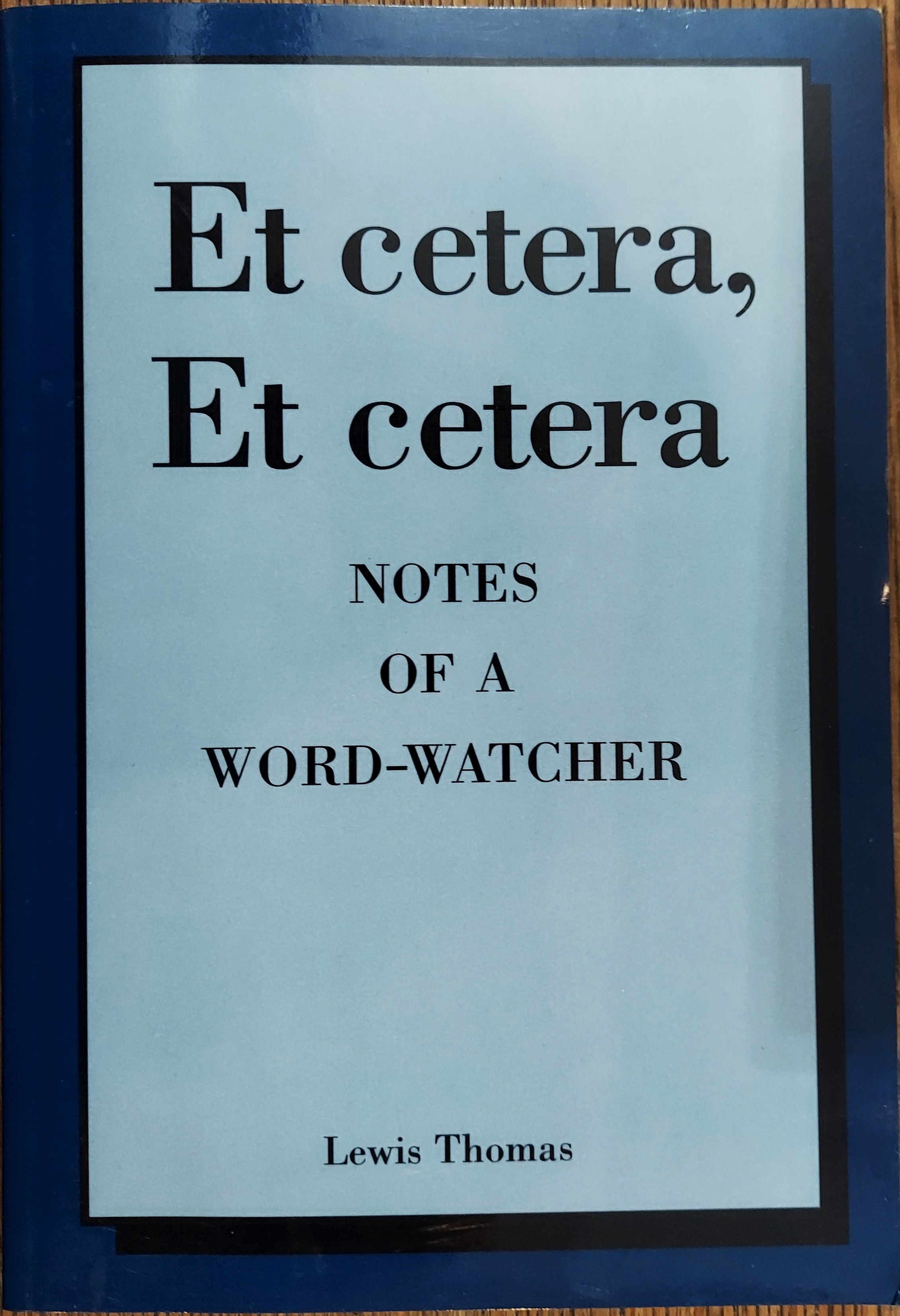 Et Cetera, Et Cetera