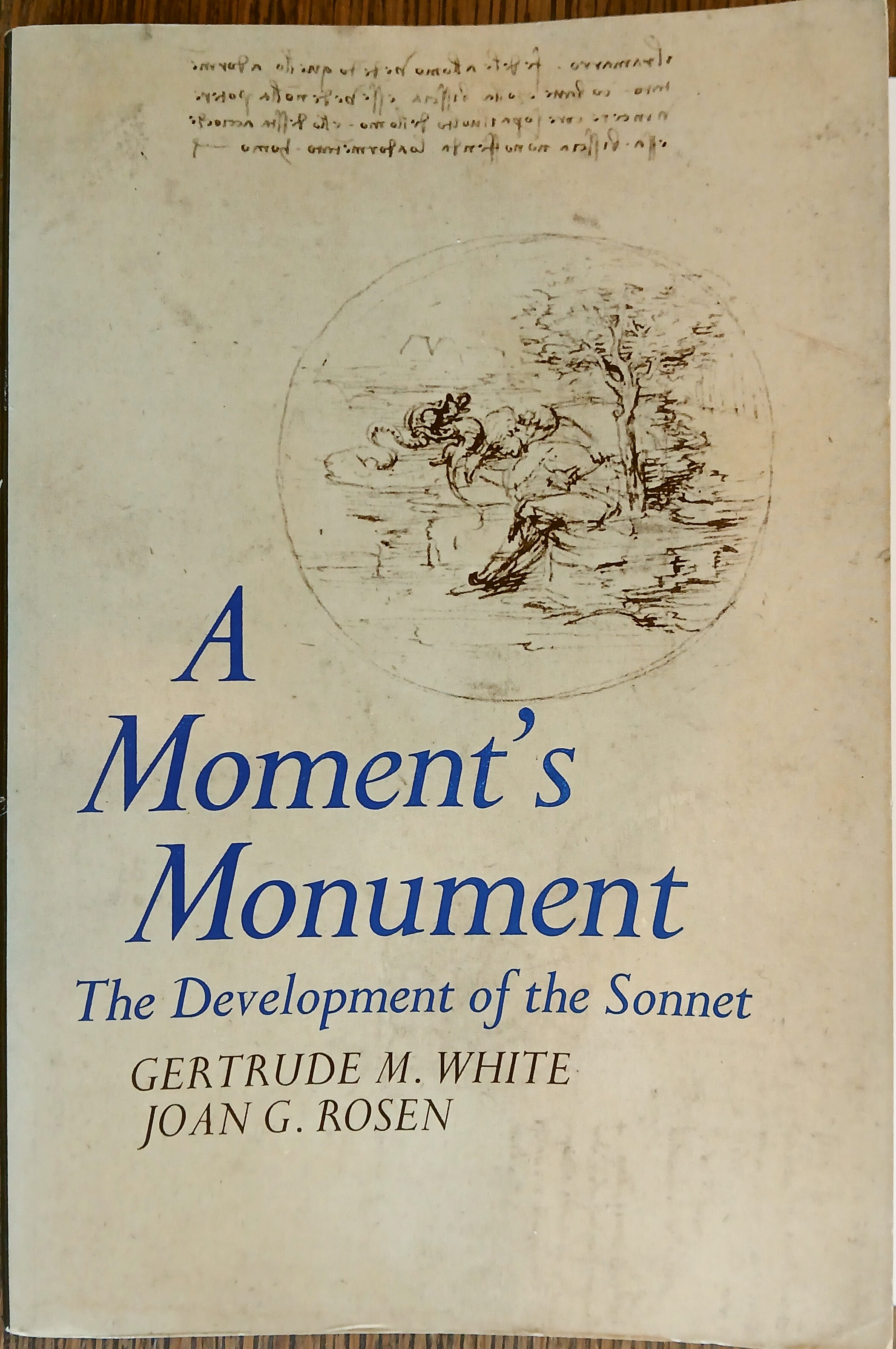 A Moment's Monument: The Development of the Sonnet