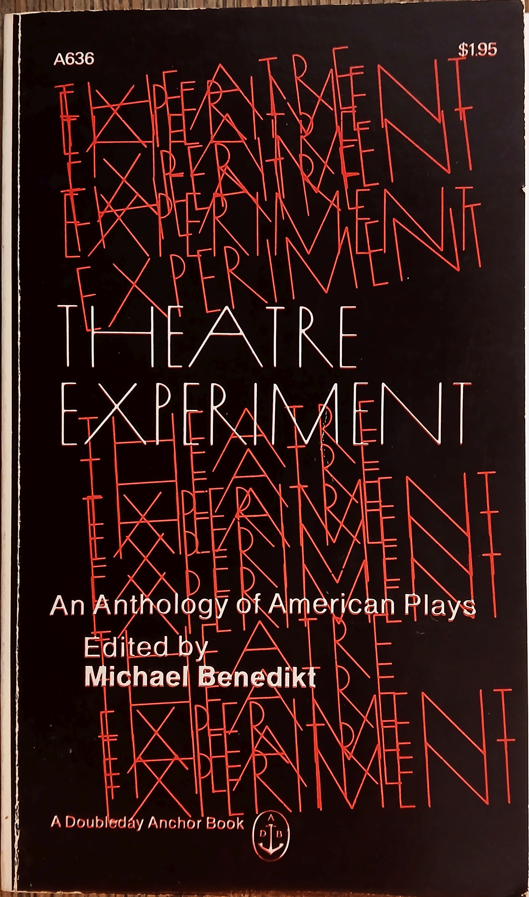 Theatre Experiment :An Anthology of American Plays