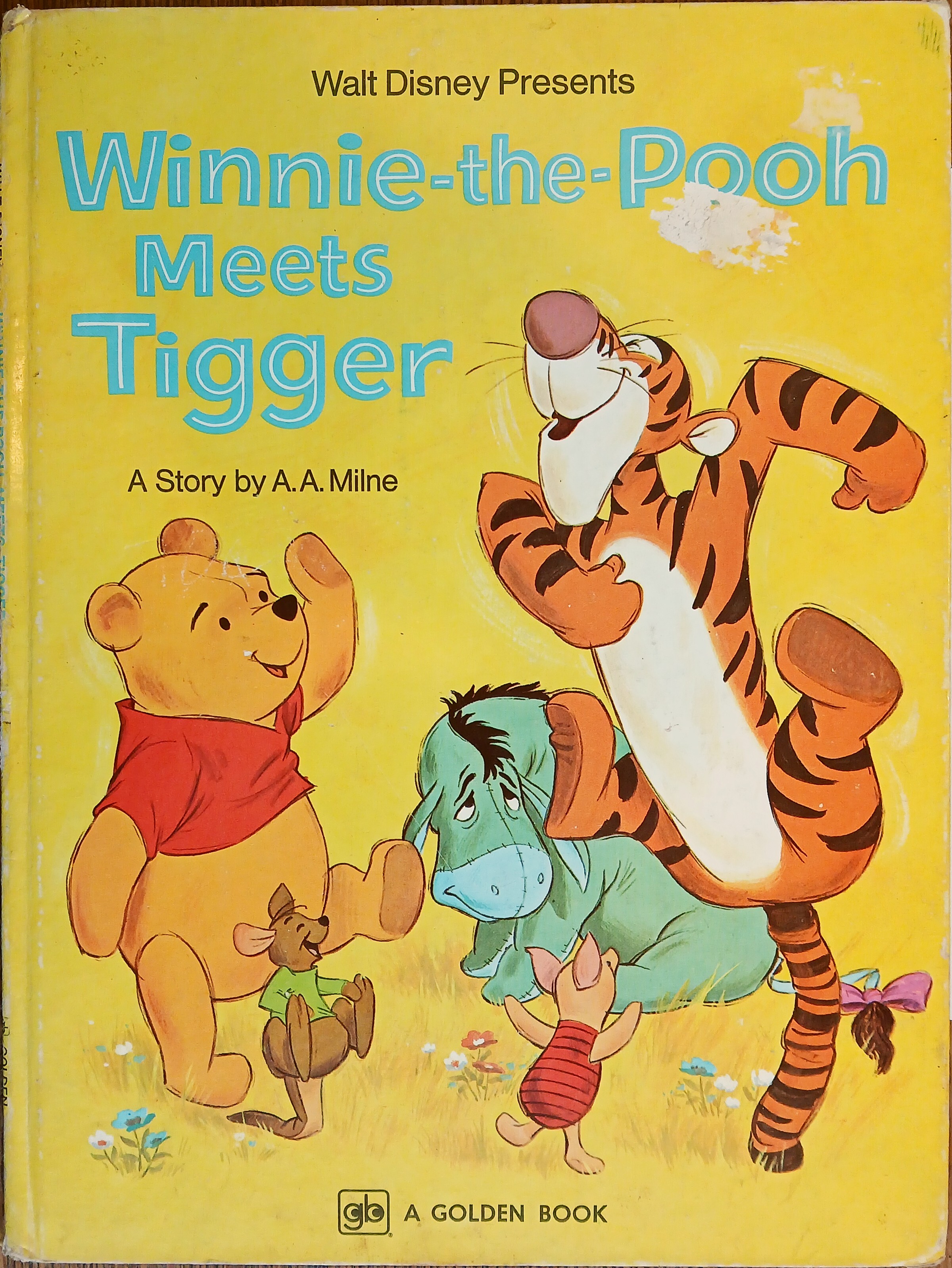 Image for Winnie-the-Pooh Meets Tigger (A Golden Book) Winnie-the-Pooh Meets Tigger (A Golden Book)