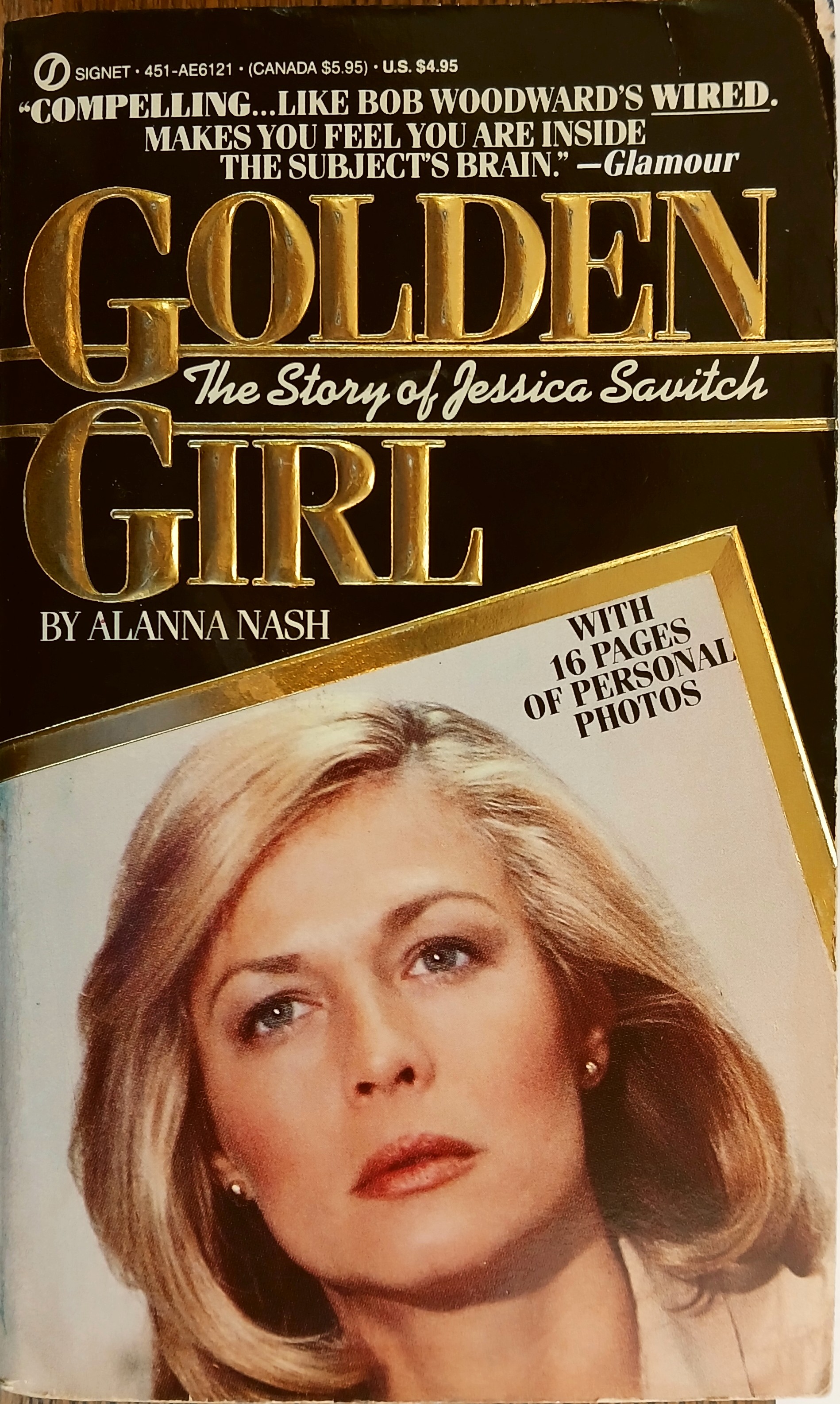 Image for Golden Girl: The Story of Jessica Savitch (Signet Books) Golden Girl: The Story of Jessica Savitch (Signet Books)