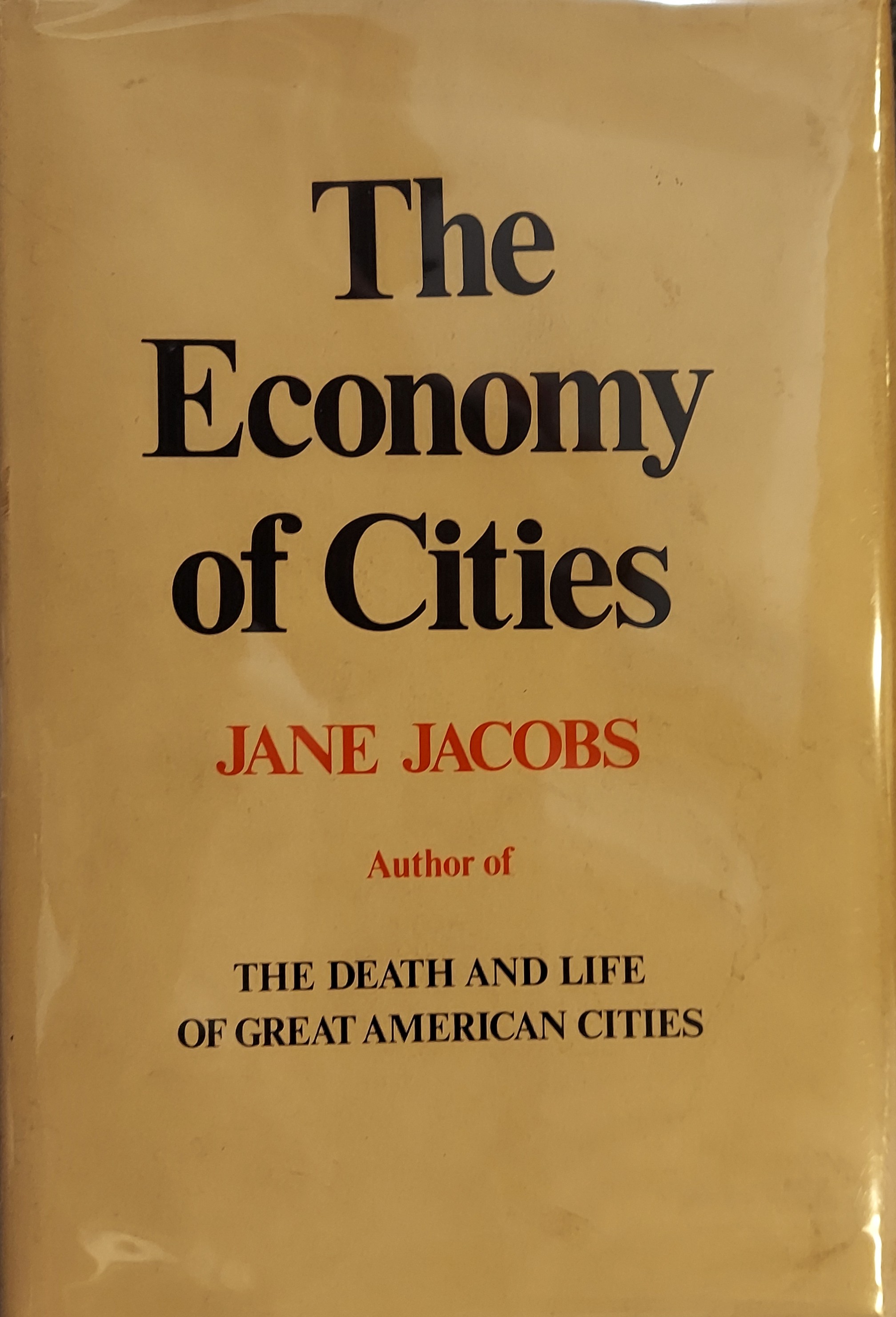 The Economy of Cities