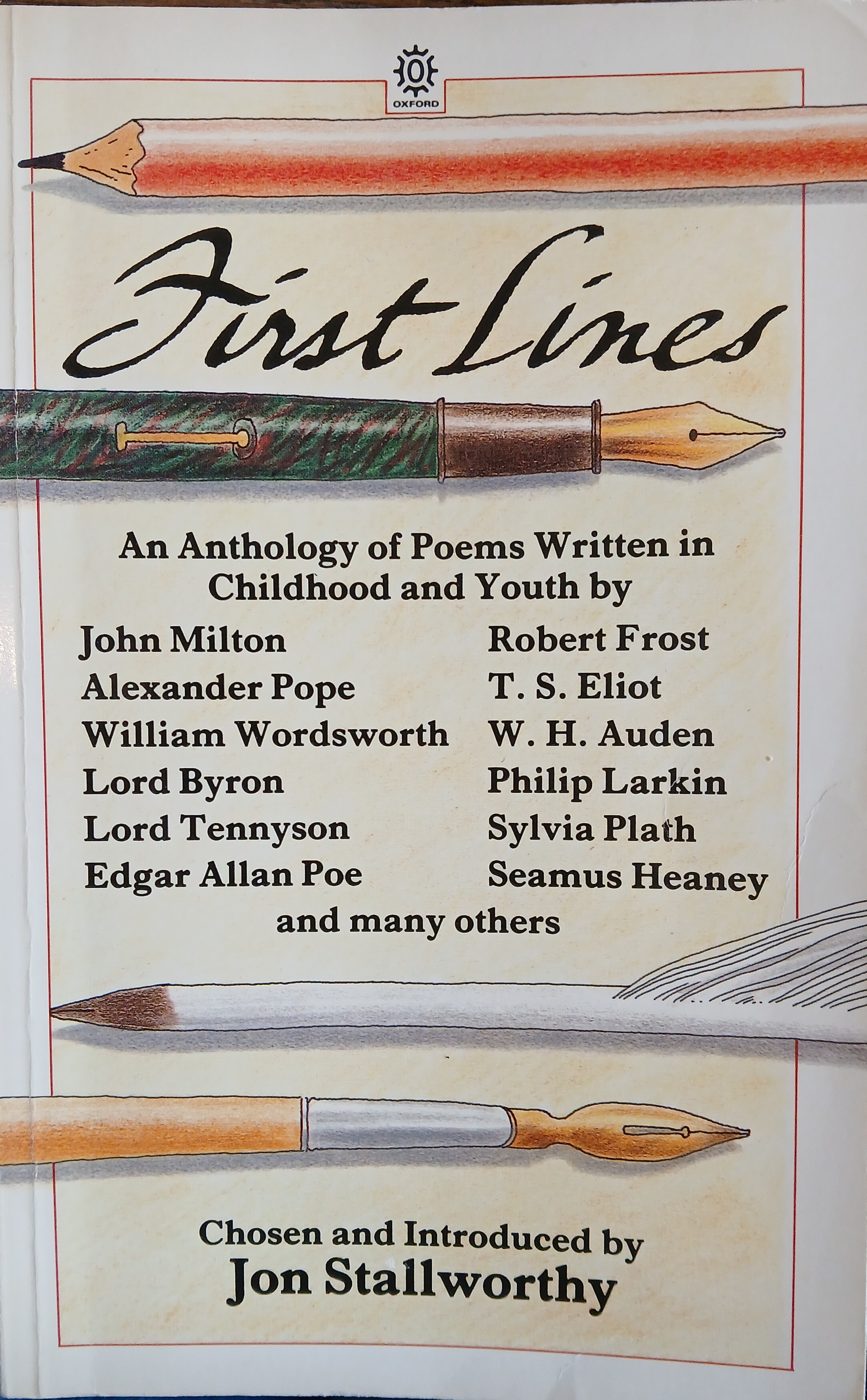 First Lines: Poems Written in Youth, from Herbert to Heaney