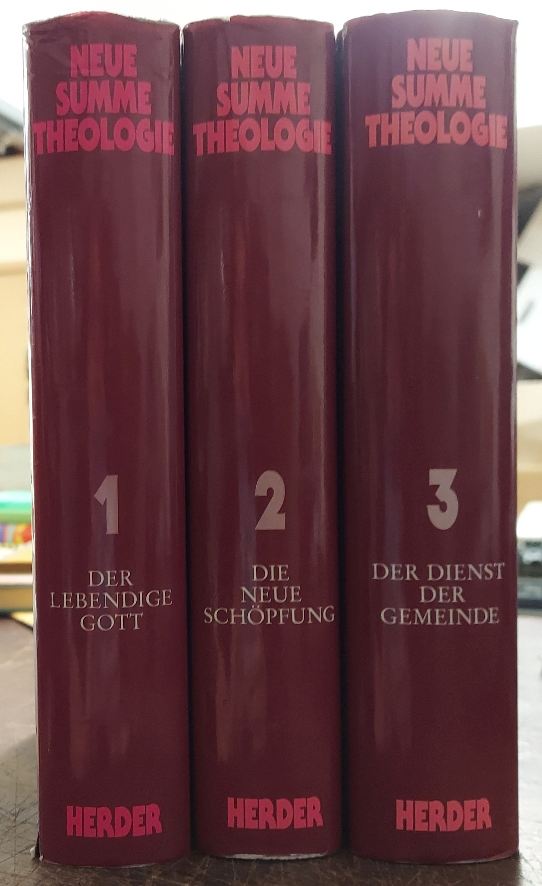 Neue Summe Theologie In 3 Bnden (Three Volume set)