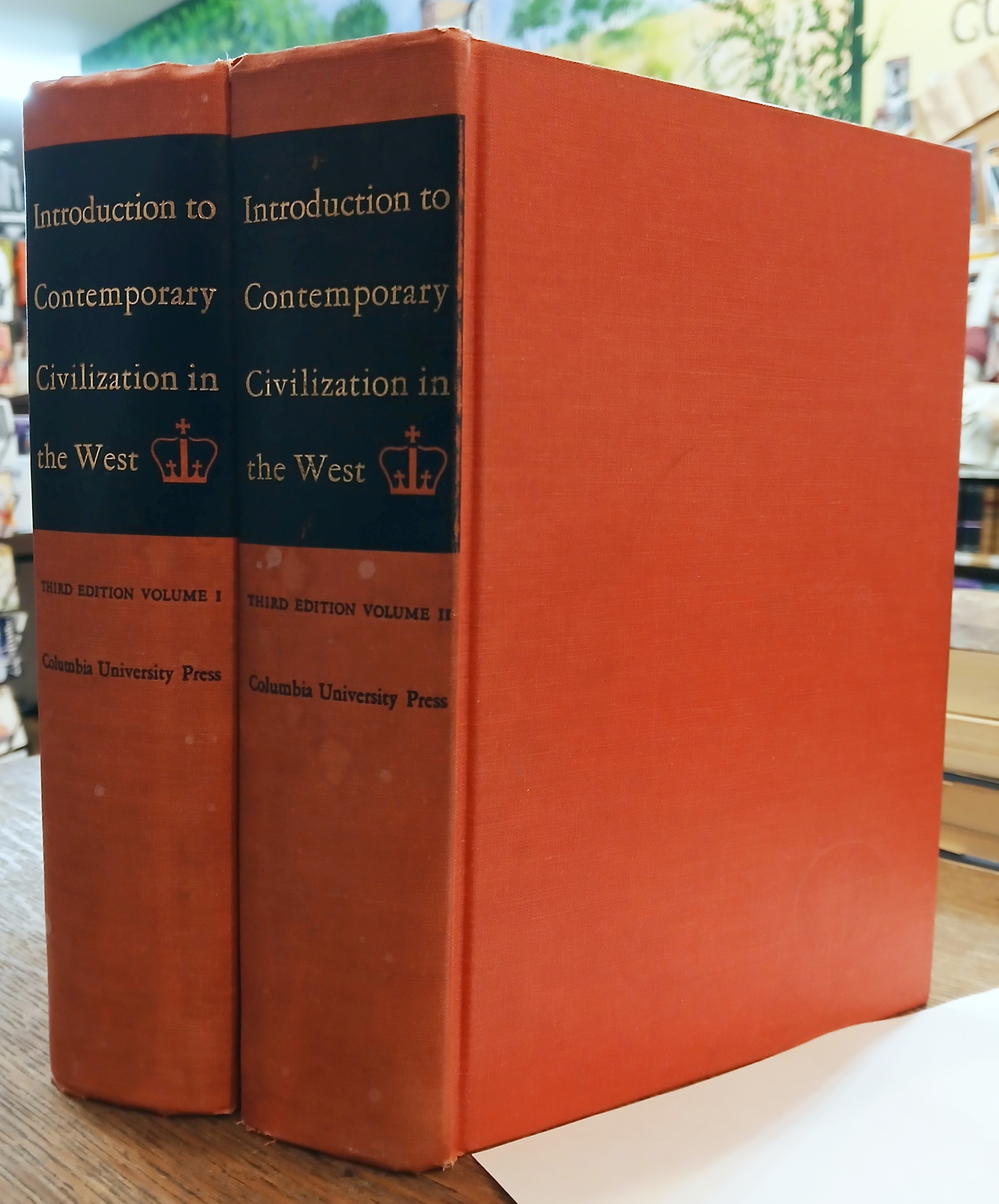 Introduction to Contemporary Civilization in the West: A Source Book Prepared By the Contemporary Civilization Staff of Columbia College, Columbia University (Third Edition) - Two Volume Set