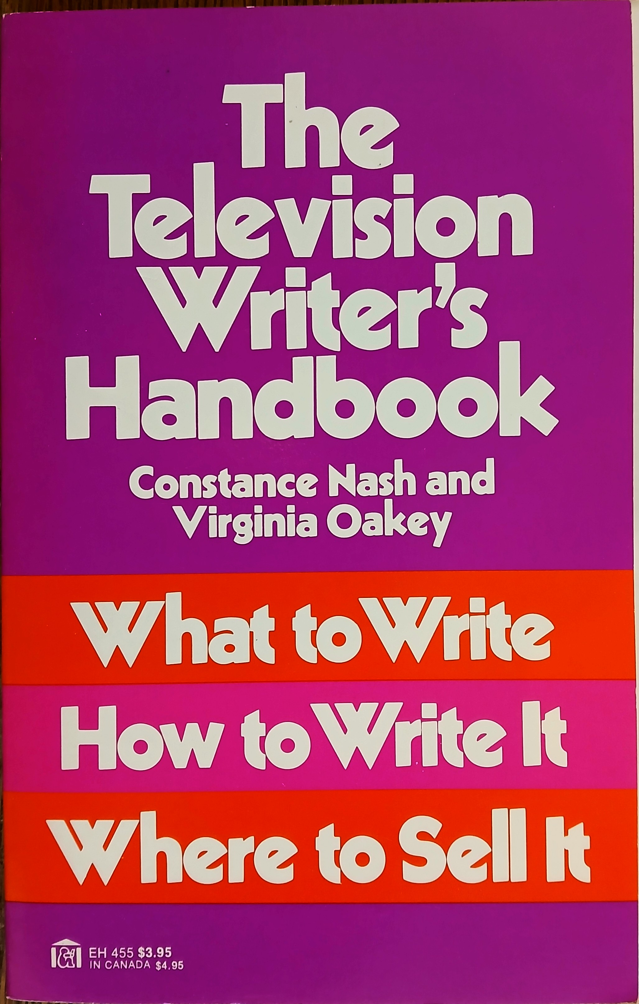 The Television Writer's Handbook: What to Write, How to Write It, Where to Sell It