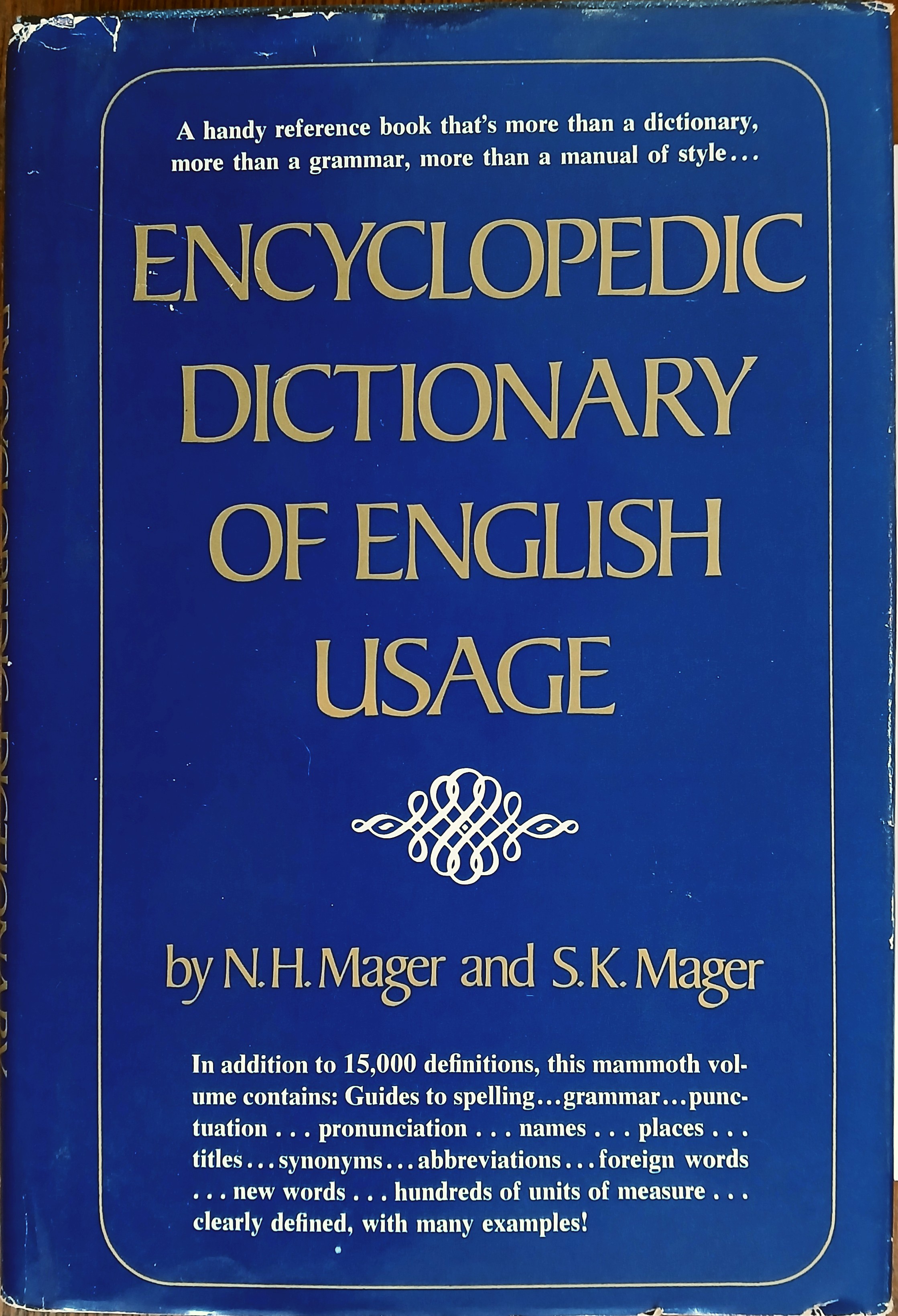 Encyclopedic Dictionary of English Usage