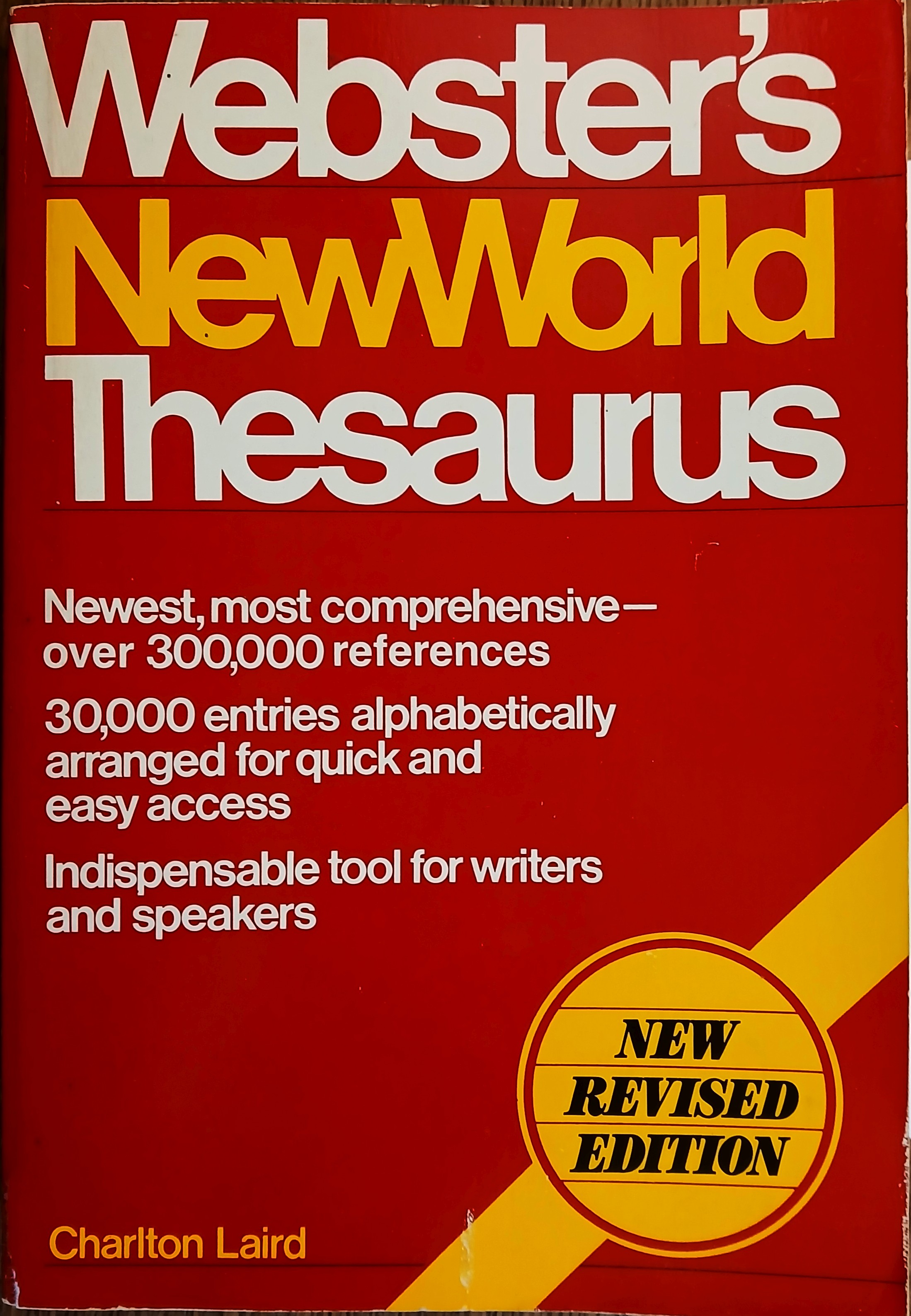 Webster's New World Thesaurus