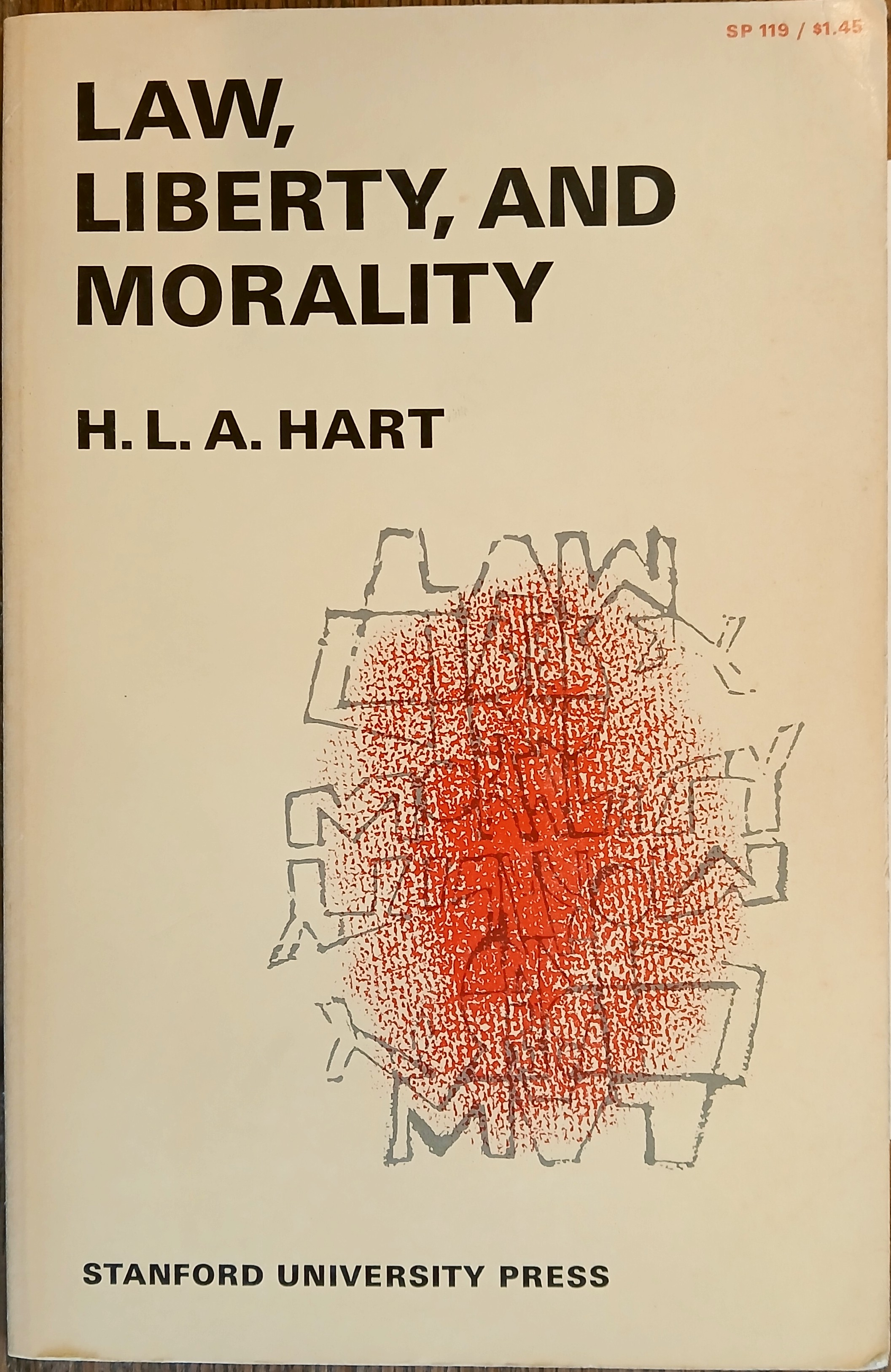 Law, Liberty, and Morality (The Harry Camp Lectures at Stanford University)